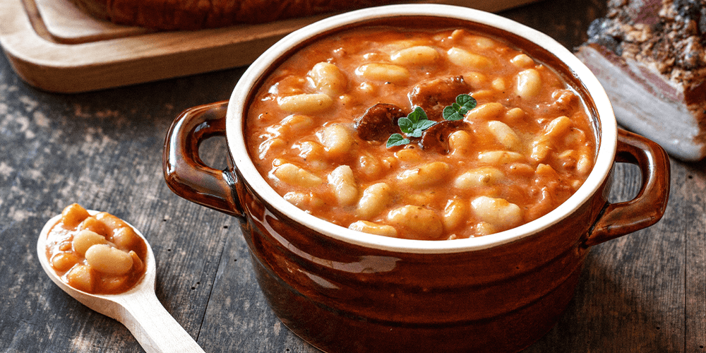 Big Bourbon Peach Baked Beans
 – wallacegardencenter