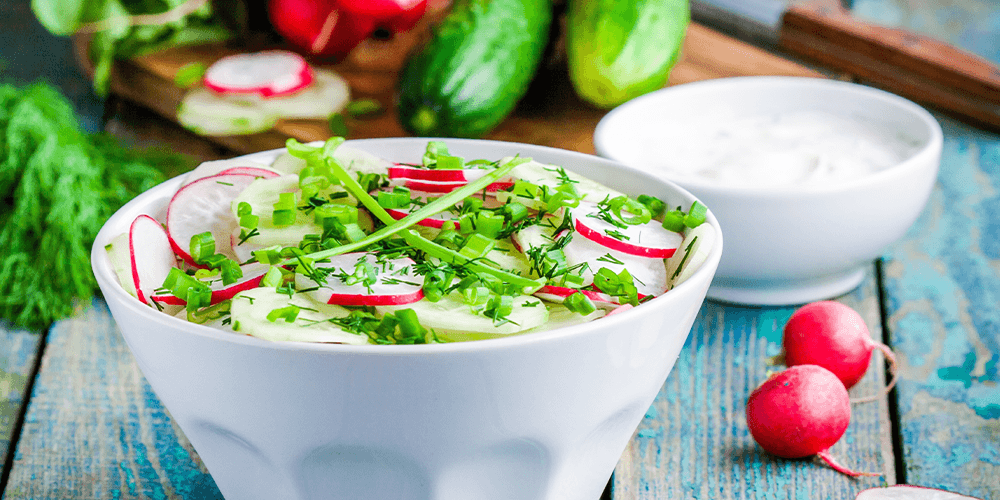 Fresh Spring Vegetable Salad – wallacegardencenter