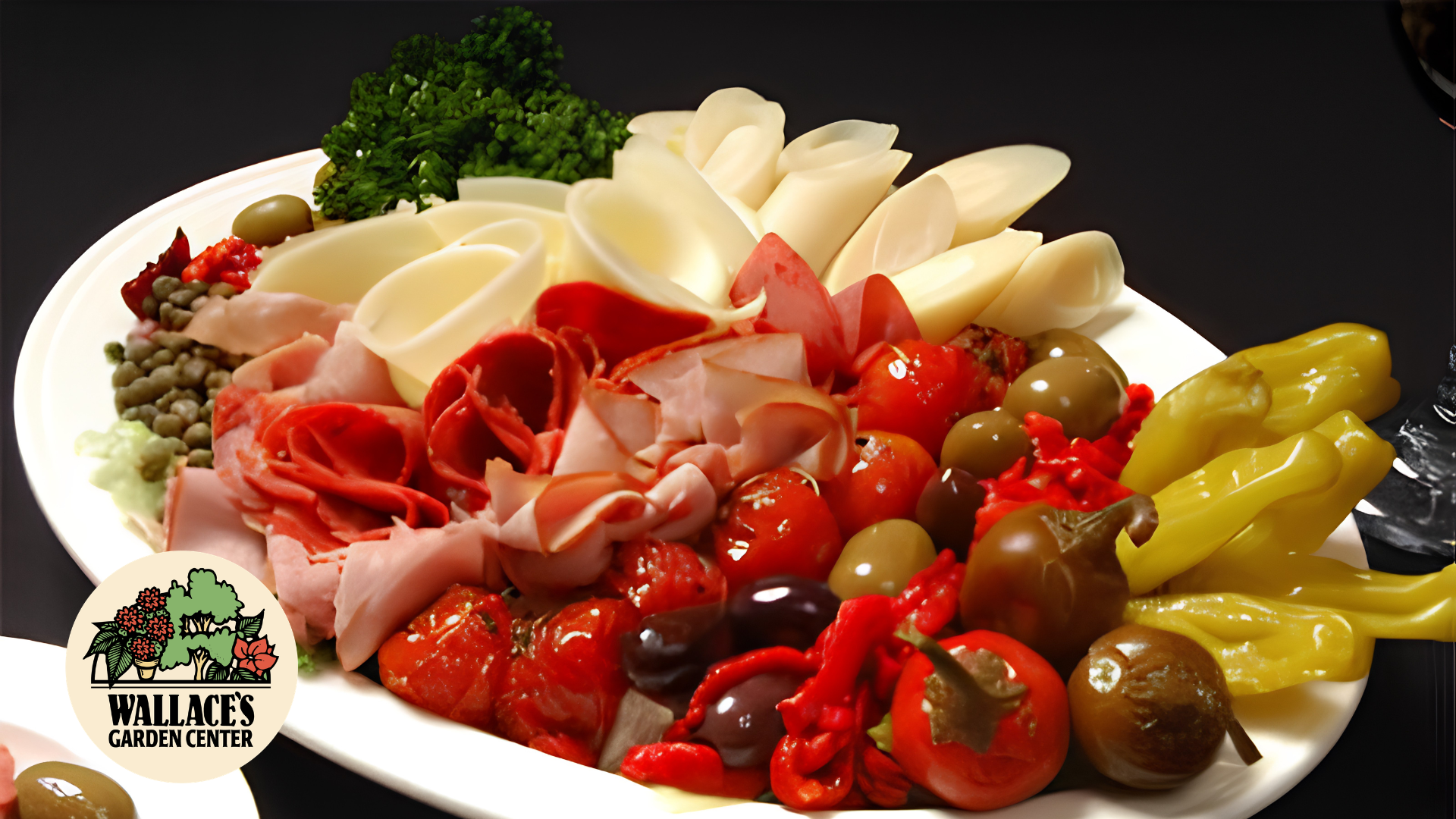Wallaces Garden Center-Bettendorf-Iowa-Antipasto Platter with River Baron Vinaigrette recipe