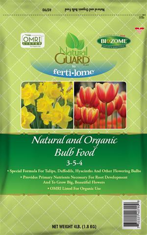 Natural Guard Organic Bulb Food 4lb bag - Wallace Garden Center