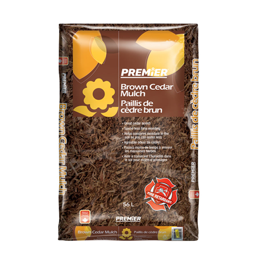 Premium Cedar Dyed Brown - Wallace Garden Center