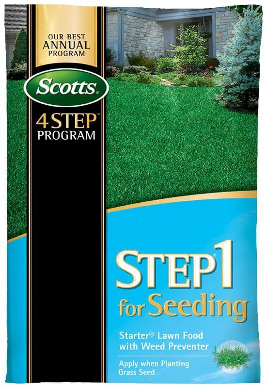 Scotts Step 1 for Seeding - Wallace Garden Center