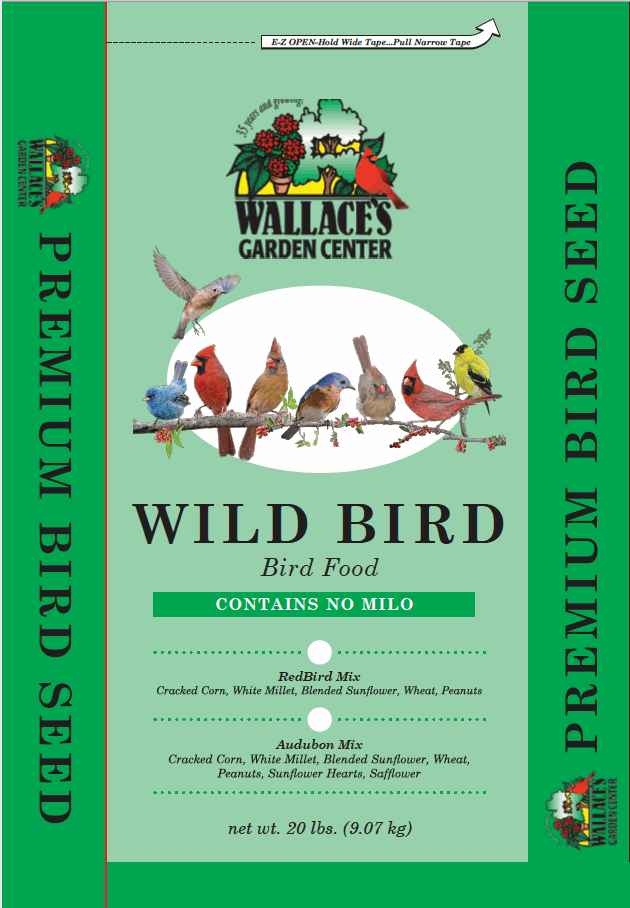 Wallace's Red Bird Mix Bird Seed - Wallace Garden Center
