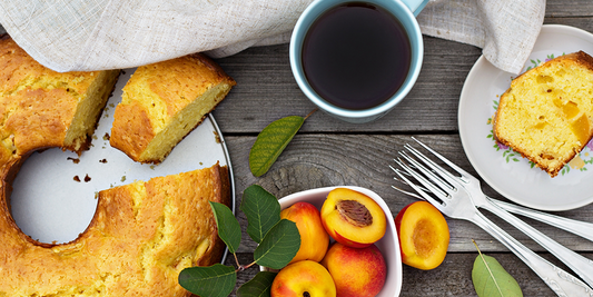 Big Peach Pound Cake wallacegardencenter