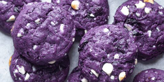 Blueberry White Chocolate Cookies wallacegardencenter