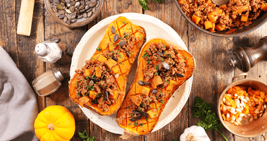 Butternut Squash Boats wallacegardencenter