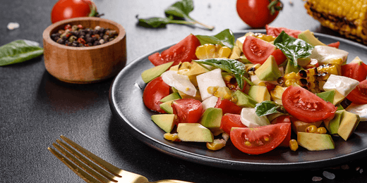 Corn, Avocado, and Tomato Salad - Wallace's Garden Center