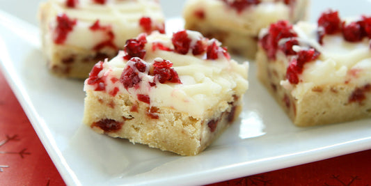 Cranberry Lemon Cheesecake Bars wallacegardencenter