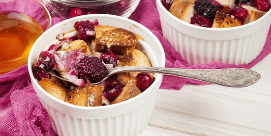 Eggnog Cranberry French Toast Casserole wallacegardencenter