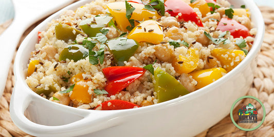 Greek Chickpea and Couscous Grain Bowl wallacegardencenter