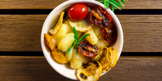 Grilled Gnocchi and Vegetables wallacegardencenter