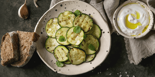 Grilled Zucchini Salad wallacegardencenter