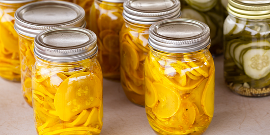 Quick Pickled Summer Squash wallacegardencenter