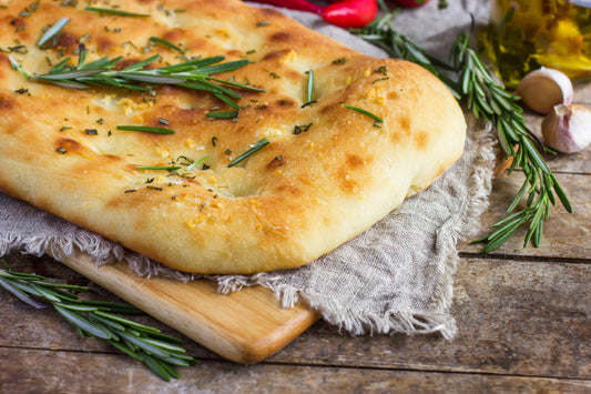 Rosemary and Thyme Focaccia Bread wallacegardencenter