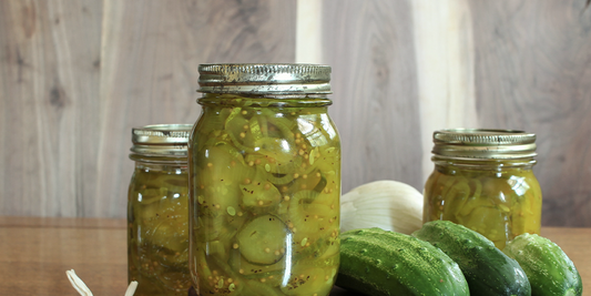 Spiced Sandwich Pickles wallacegardencenter