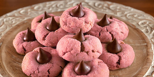 Strawberry Kiss Cookies (Made With A Cake Mix!) wallacegardencenter