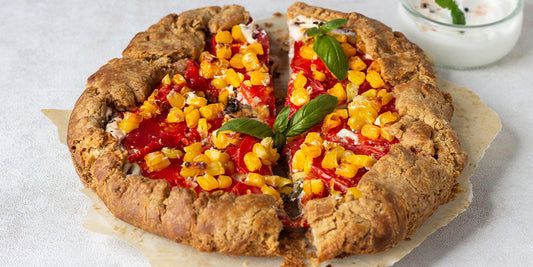 Sweet Corn And Tomato Pie wallacegardencenter