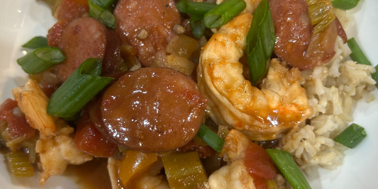 Wallace's Garden Center- Bettendorf-Iowa-Chef-Steph-recipe-shrimp and sausage gumbo