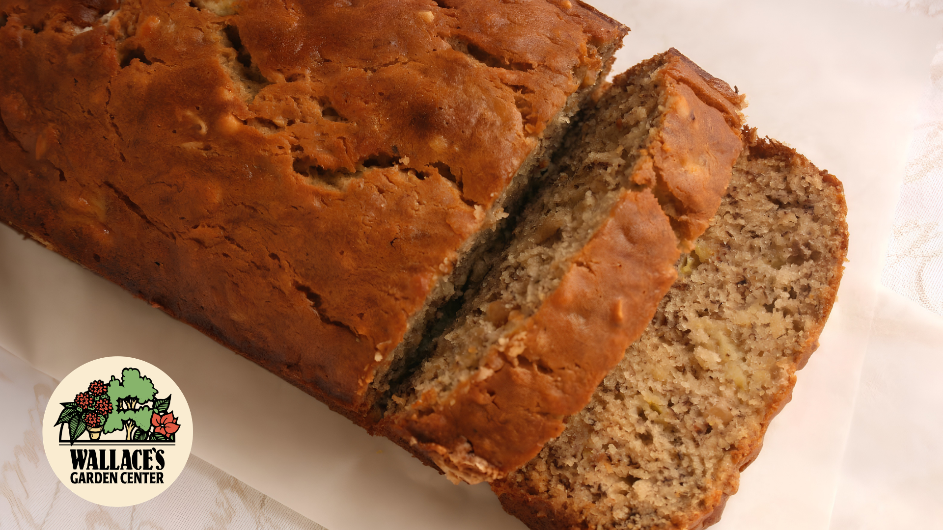 Wallaces Garden Center-Bettendorf-Bourbon Banana Bread recipe