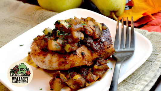 Chicken With Pear Sauce