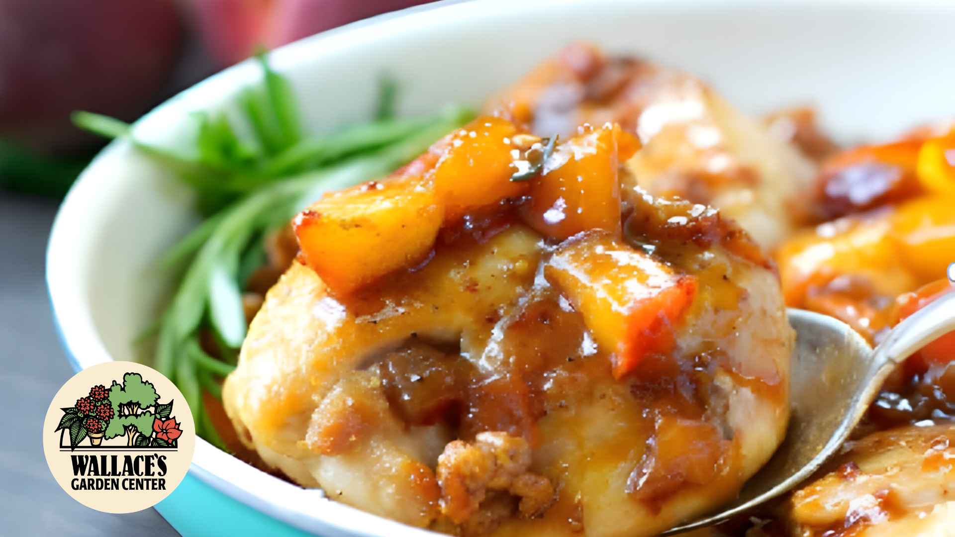 Peach Glazed Chicken