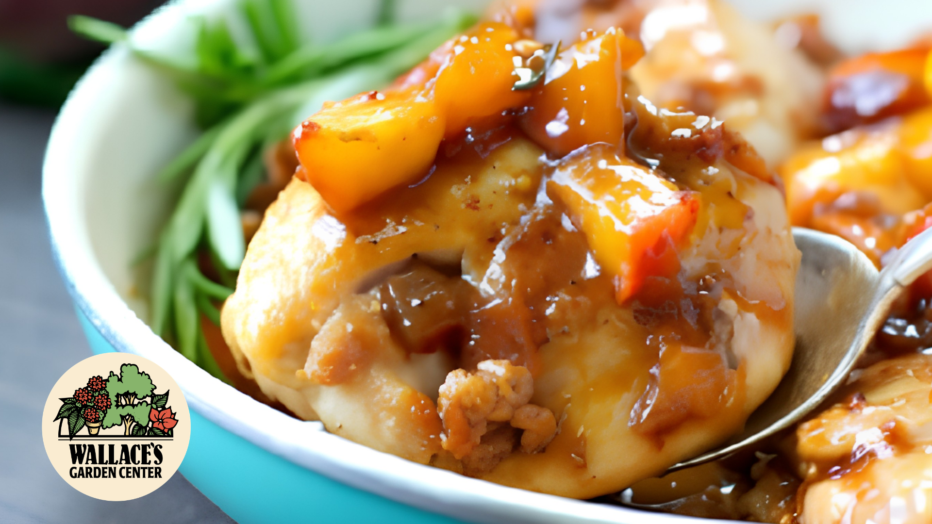 Peach Glazed Chicken