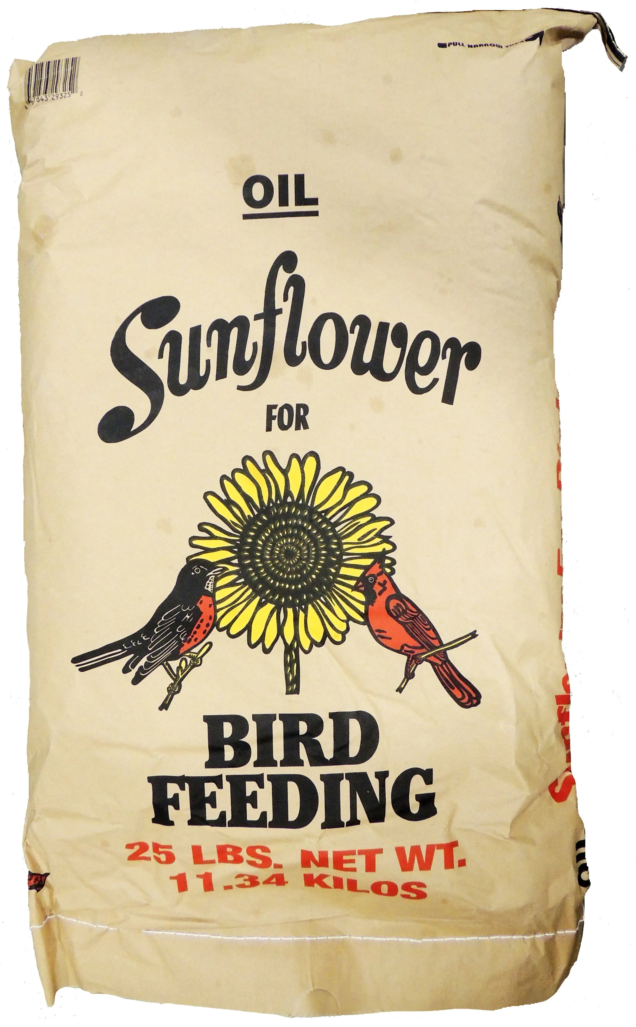 Black Oil Sunflower seed 25lb - Wallace Garden Center