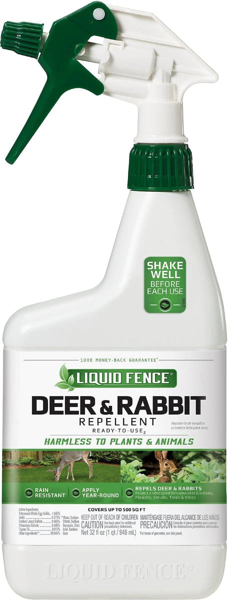 Bonide Go Away Deer and Rabbit Repellent 32 oz