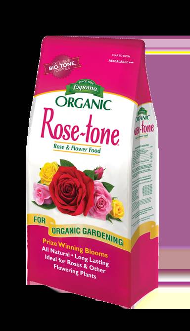 Espoma Organic Rose-Tone 4lb wallacegardencenter