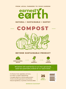 Earnest Compost - Wallace's Garden Center