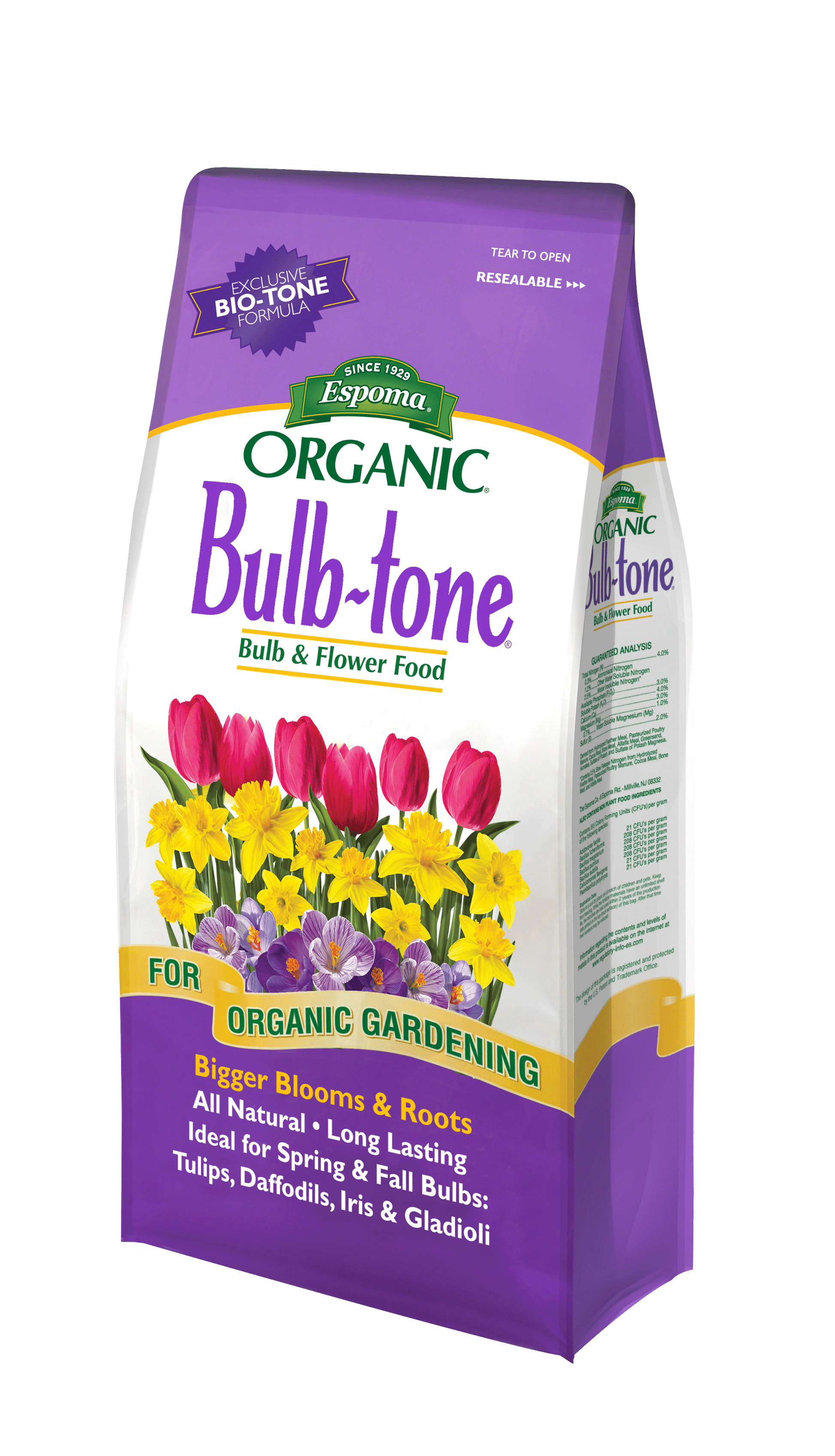 Espoma BulbTone 4lb bag - Wallace's Garden Center