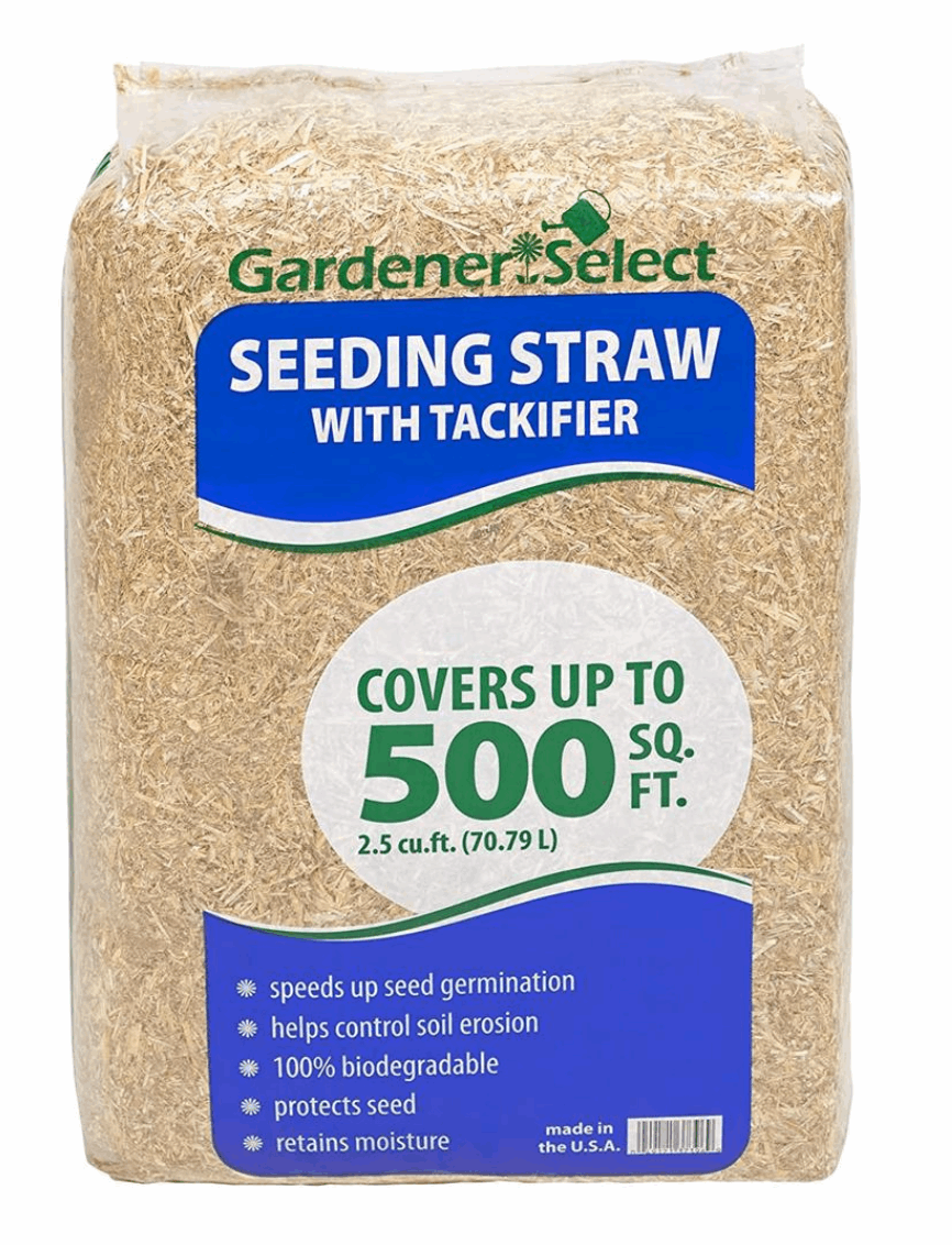 Gardeners Select Seeding Straw with Tackifier 2.5 cubic ft. wallacegardencenter