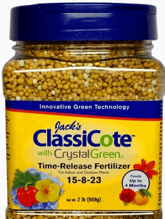 Jack's Classic Cote Slow Release Fertilizer - Wallace's Garden Center