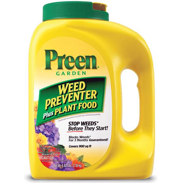 Preen Weed Preventer with Fertilizer wallacegardencenter