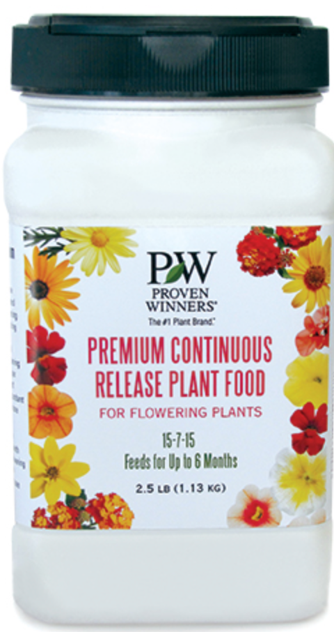 Proven Winners Continuous Release Plant Food 2.5 lb wallacegardencenter