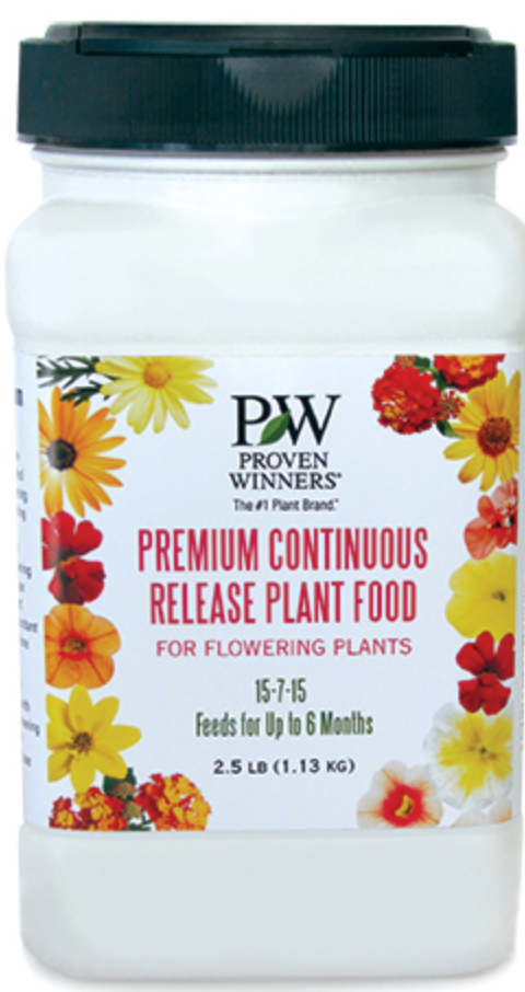 Proven Winners Continuous Release Plant Food 2.5 lb - Wallace Garden Center