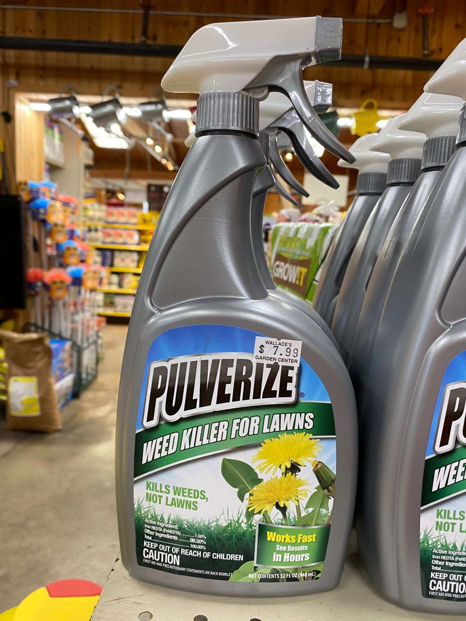 Pulverize Weed Killer for Lawns wallacegardencenter