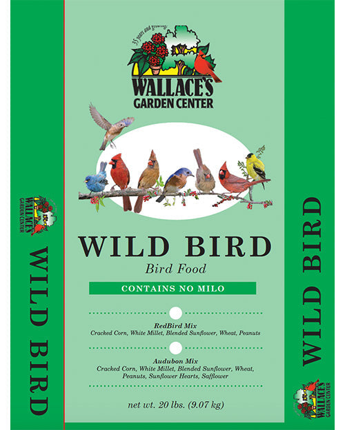 Red Bird Feed 20lb - Wallace Garden Center