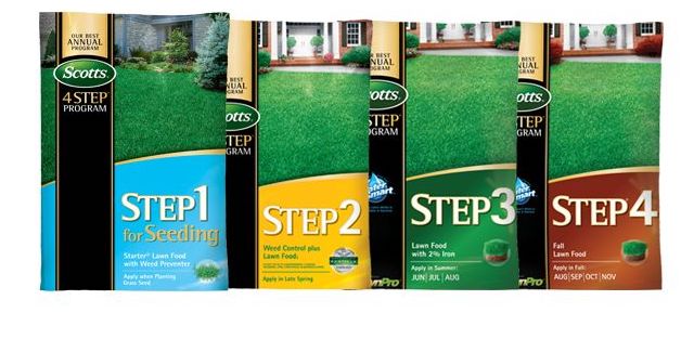 Scotts 4-Step for Seeding wallacegardencenter