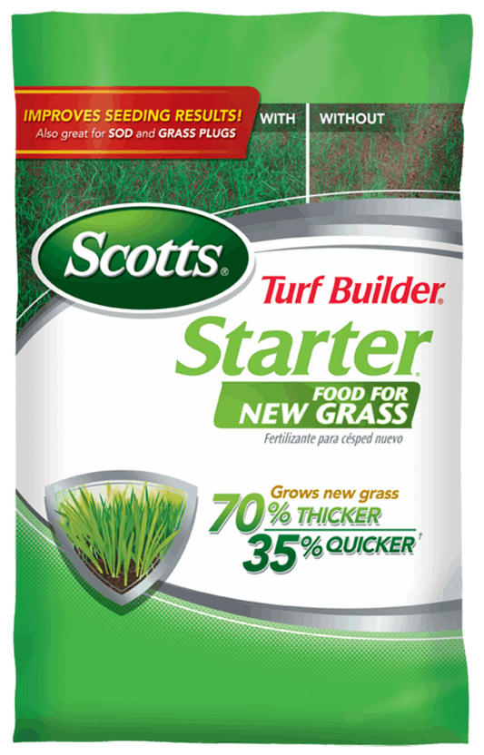 Scotts Turf Builder Starter Fertilizer wallacegardencenter