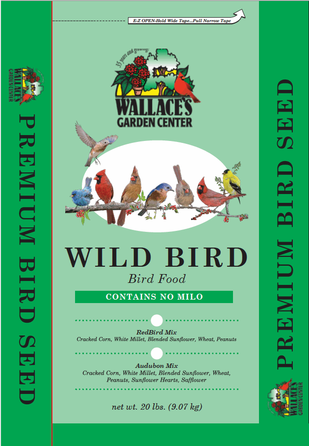 Wallace's Red Bird Mix Bird Seed wallacegardencenter