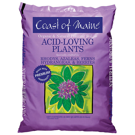 Coast of Maine Planting Soil for Acid Loving Plants 20 quart Bag - Wallace's Garden Center