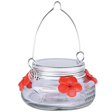 Mason Jar Hummingbird Feeder - Wallace's Garden Center