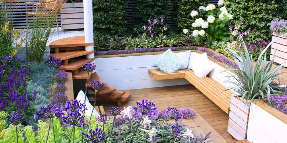 Wallace's Garden Center- Bring Your Interior Design Style to Your Patio-themed backyard patio
