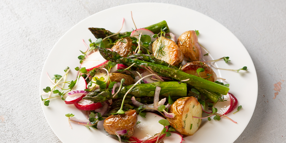 Asparagus Radish Salad_